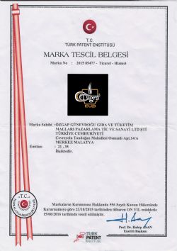 Marka Tescil Belgesi